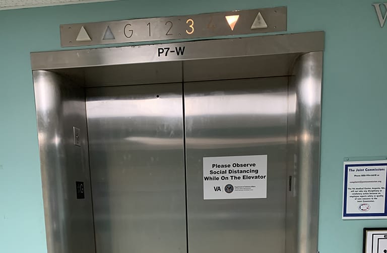 18-051 VA Augusta Elevator-Uptown